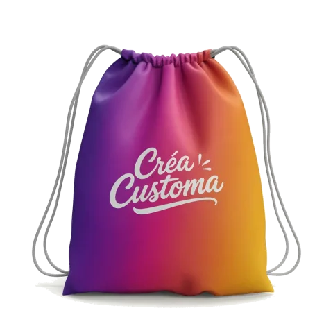Sac tissu brandé Créa Customa
